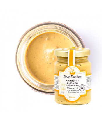 Moutarde à la truffe d'été aromatisée - Terre Exotique
