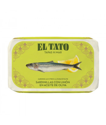 Sardines au citron et à l'huile d'olive - El Tato