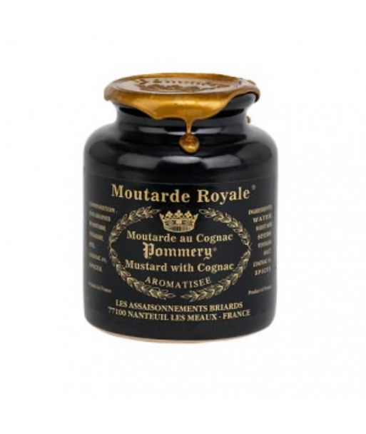 Moutarde Royale Pommery au Cognac - Les Assaisonnements Briards